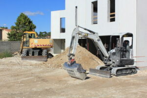 Travaux de terrassement à Foix